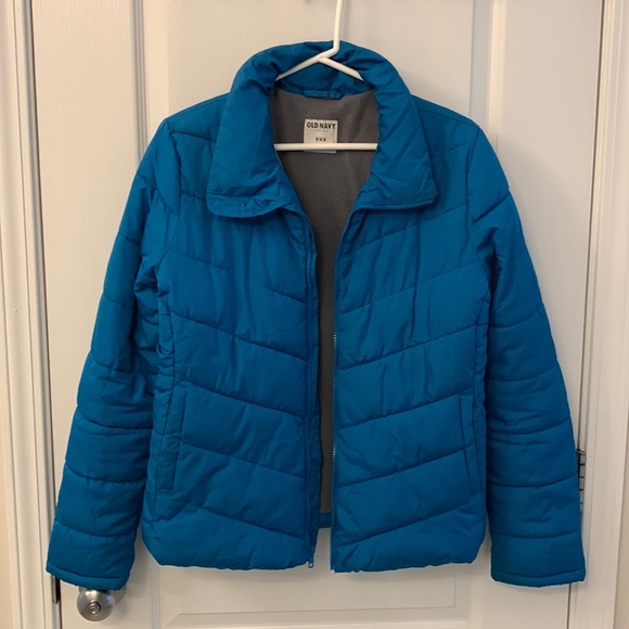 Old Navy Fleece-Lined Puffer Jacket - Picture 1 of 11